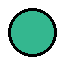 green circle